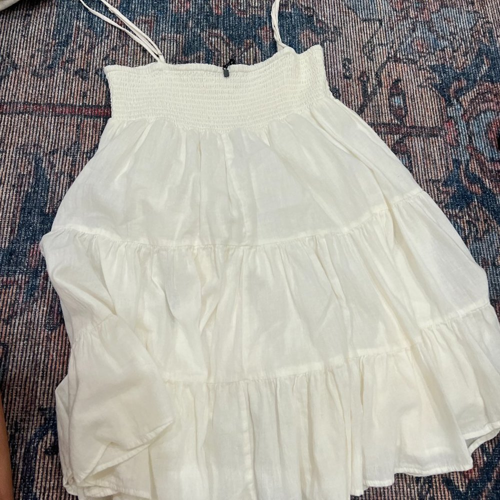 Zara white dress
